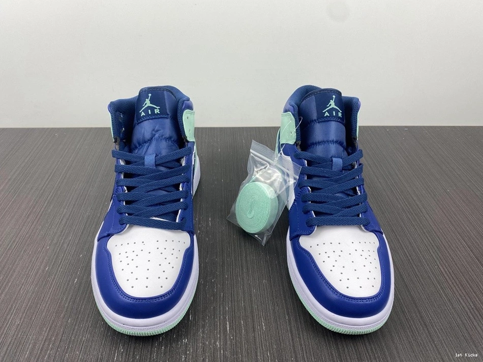 554724-413 Foam Mint - 1 Mystic Jordan Navy Mid 0105